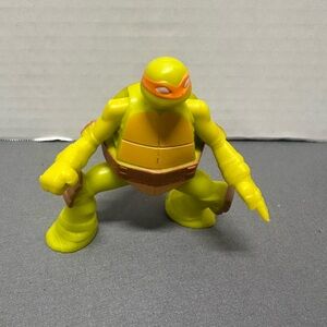 McDonald's Michelangelo TMNT Yellow and Orange Action Figure